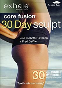 Exhale: Core Fusion 30 Day Sculpt [DVD] [Import](中古品)