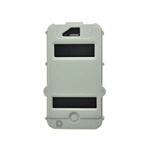 Gekiten Softbank au au iPhone 4 4S Dacoo Fullcover Grey 【アイフォン 4 4S対応 フルカバー プロテクション ケース】 グレー 