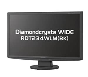 MITSUBISHI 23型LED液晶ディスプレイ RDT234WLM(BK)(中古品)