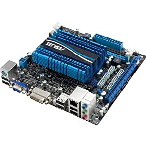 ASUSTeK AMD FCH A50M搭載マザーボード C60M1-I 【MINI-ITX】(中古品)