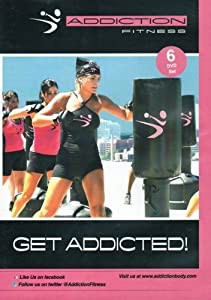 Get Addicted Boxing Heavy Bag Workout By Addiction Fitness 6 DVD Set(中古品)