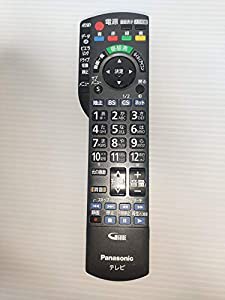 Panasonic 液晶テレビ用リモコン N2QAYB000589(中古品)