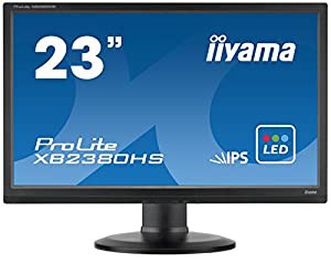 iiyama 昇降・ピボット機能対応 IPS方式パネル+ホワイトLEDバックライトを搭載 23型ワイド液晶ディスプレイ ProLite XB2380HS(中