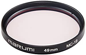MARUMI レンズフィルター 49mm MC-1B 49mm スカイライト 色調補正 レンズ保護用(中古品)
