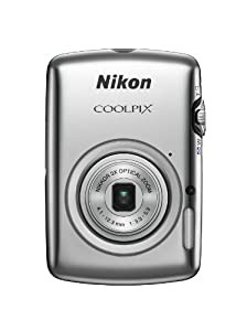 Nikon デジタルカメラ COOLPIX S01 超小型ボディー タッチパネル液晶 ミラーシルバー S01SL(中古品)