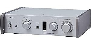 TEAC Reference 501 ヘッドホンアンプ フルアナログデュアルモノーラルサーキット ハイレゾ音源対応 シルバー HA-501-S(中古品)