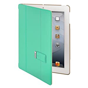 SwitchEasy iPad mini用ポリウレタンレザーケース（グリーン）Pelle for iPad mini Mint Green SW-PELPM-GN(中古品)