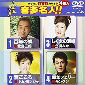 クラウンDVDカラオケ 音多名人!!(中古品)