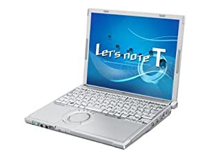 パナソニック Let's note T8 CF-T8GW1AAS Core2 Duo 1.40Ghz/160GB/2GB/無線LAN/XP ProリカバリCD付(中古品)