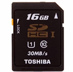 SDHC カード 東芝 16GB class10 UHS-I 並行輸入品(中古品)