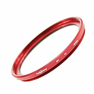 ZEROPORT JAPAN レンズ保護用フィルター マルチコート MC-UVフィルター ドレスアップフィルター 40.5mm RED FBWZPJ405(中古品)