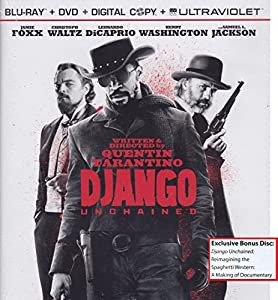 Django Unchained Blu-Ray DVD Combo Pack with Exclusive Bonus Disc(中古品)