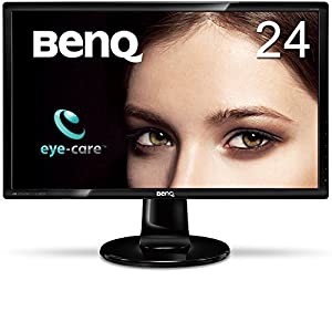 BenQ モニター ディスプレイ GL2460HM 24インチ/フルHD/TN/HDMI,VGA,DVI端子(中古品)