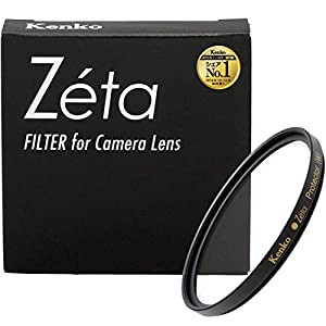 【Amazon.co.jp限定】Kenko レンズフィルター Zeta プロテクター 55mm レンズ保護用 レンズクロス・ケース付 390900(中古品)