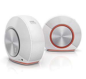 JBL Pebbles バスパワードスピーカー USB/DAC内蔵 ホワイト JBLPEBBLESWHTJN 【国内正規品】(中古品)