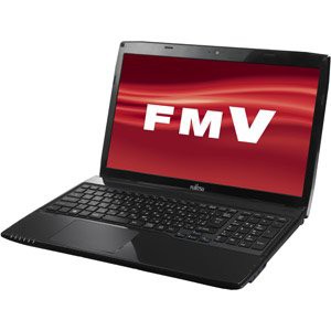 富士通 LIFEBOOK AH53/M [Office付き] FMVA53MB (シャイニーブラック)(中古品)