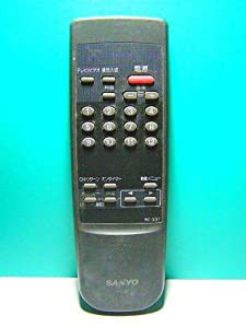 サンヨー テレビリモコン RC-337(中古品)