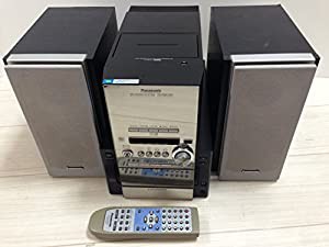 Panasonic パナソニック　SC-PM57MD-S シルバー　MDステレオシステム　（5CD/MD/カセットコンポ/5CDチェンジャー）（本体SA-PM57