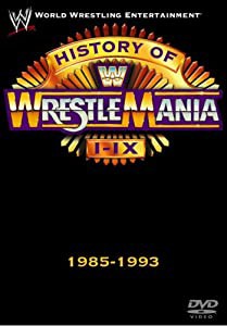 WWE ヒストリー・オブ・レッスルマニア 1985-1993 [レンタル落ち](中古品)