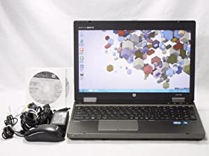 【中古】HP ProBook 6560b i5 2540M(2.6G)メモリー2G HDD500G DVDS 無線 15.6HD Win7 リカバ付(中古品)