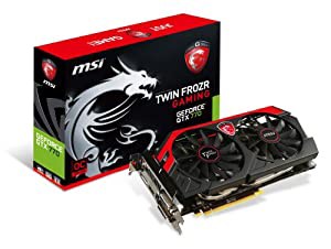 MSI社製 NVIDIA GeForce GTX770搭載ビデオカード(オーバークロックモデル) N770GTX Twin Frozr 4S OC V2(中古品)