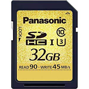 パナソニック 32GB SDHCメモリーカード RP-SDUC32GJK(中古品)