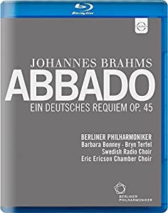 Abbado - Brahms Ein Deutsches Requiem OP.45 [Blu-ray] [Import](中古品)