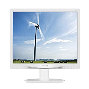 Philips ディスプレイ 17S4LAW/11 ホワイト 17インチ/スクエア/5ms/スピーカー付/5年保証(中古品)