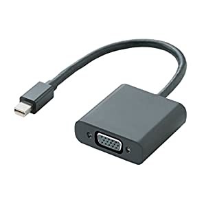 エレコム miniDisplayPort変換アダプタ/forAPPLE/VGA(中古品)