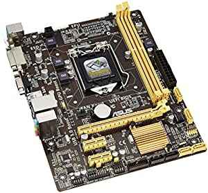 ASUSTeK Intel B85搭載 マザーボード LGA1150対応 B85M-K 【microATX】(中古品)