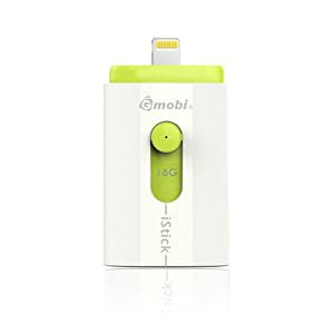 UDISTLWH-16 [Gmobi iStick USBメモリ 16GB グリーン](中古品)