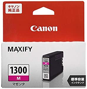 Canon 純正インクカートリッジ PGI-1300 マゼンダ PGI-1300M(中古品)