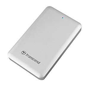 Transcend Thunderbolt対応 外付けSSD USB3.0/2.0 ポータブルSSD StoreJet for Mac 256GB 3年保証 TS256GSJM500(中古品)