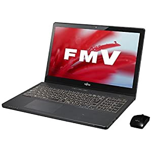 富士通 FMV LIFEBOOK AH77/S [Office付き] FMVA77SB (シャイニー(中古品)