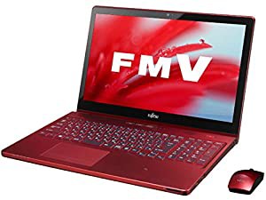 富士通 FMV LIFEBOOK AH77/S [Office付き] FMVA77SR (レッド)(中古品)