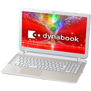 東芝 dynabook T45/NG [Office付き] PT45NGP-SHA (サテンゴールド)(中古品)