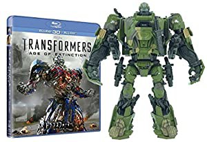 【Amazon.co.jp限定】 トランスフォーマー/ロストエイジ ハウンド アーミーカモVer. 3D&2DブルーレイBOX(3枚組)(3000個限定) [Bl