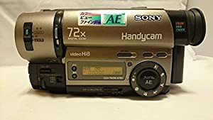 ソニー CCD-TR290PK 8mmビデオカメラ(8mmビデオ再生機) VideoHi8 / Video8 ナイトショット(中古品)