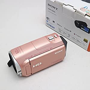 SONY HDビデオカメラ Handycam HDR-CX670 ピンク 光学30倍 HDR-CX670-P(中古品)