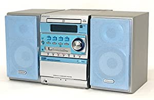 KENWOOD ケンウッド JVC　SJ-3MD-L ブルー　マイクロハイファイコンポーネントシステム　（CD/MD/カセットコンポ）（本体RXD-SJ3