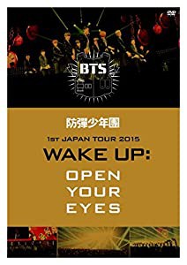 防弾少年団 1st JAPAN TOUR 2015「WAKE UP:OPEN YOUR EYES」 [DVD](中古品)