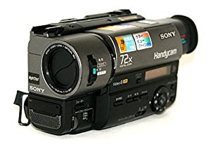 SONY ソニー　CCD-TR280PK　8ミリビデオカメラ　ハンディカム　ナイトショット　液晶モニター非搭載機種(中古品)