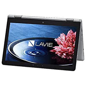 日本電気 LAVIE Hybrid Advance - HA850/BAS ムーンシルバー PC-HA850BAS(中古品)