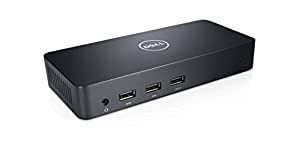 Dell ノートPC用ドッキングステーション USB3.0接続 4K対応 D3100(中古品)