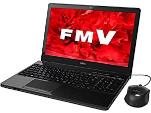 富士通 ノートブック LIFEBOOK シャイニーブラック FMVA45UBP(中古品)