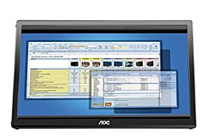 AOC 17.3インチ USB接続 モニター ( 1600 x 900 / TN / 10ms ) E1759FWU(中古品)