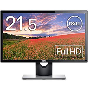 Dell SE2216H 21.5インチ モニター (3年間交換保証/フルHD/VA非光沢/HDMI,D-Sub15ピン/傾き調整)(中古品)