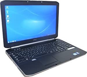 中古パソコン ノートパソコン DELL Latitude E5520 Core i5 2540M 2.60GHz 2GBメモリ 250GB Sマルチ Windows 7 Pro 搭載 15.6型 