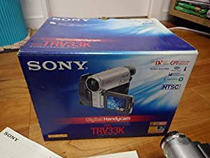 SONY ソニー　DCR-TRV33K　デジタルビデオカメラレコーダー　ハンディカム　ミニDV　SUPER NIGHTSHOT機能(中古品)