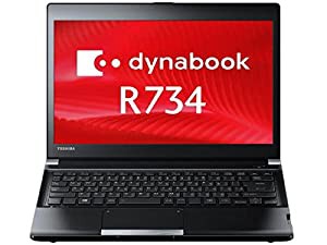 中古ノートパソコン 東芝 dynabook R734 K PR734KAA1R7AD71 Core i5 4300M 2.60GHz 4GB 320GB DVDSマルチ(中古品)